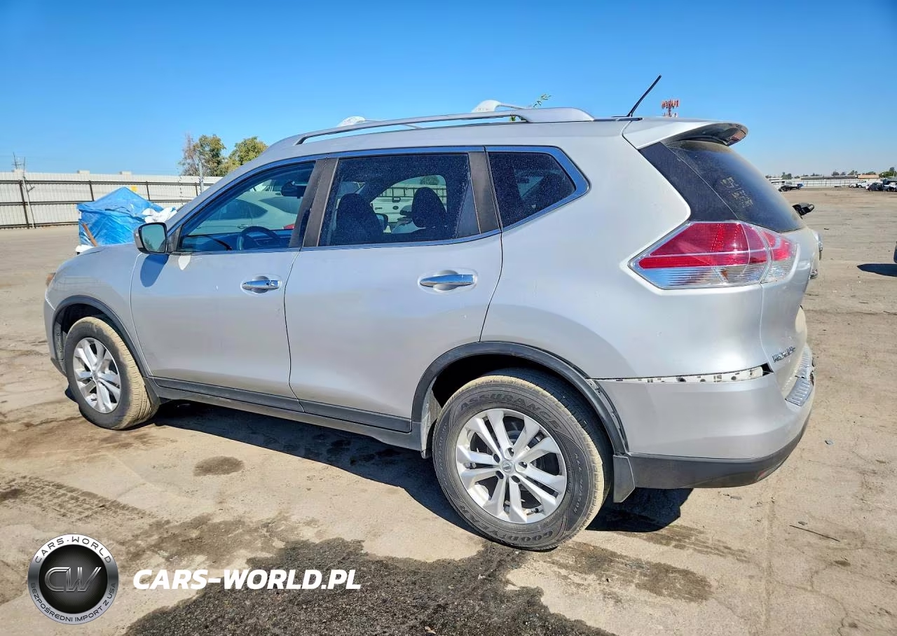 2016 Nissan Rogue Sv VIN:KNMAT2MV0GP668444 - 2