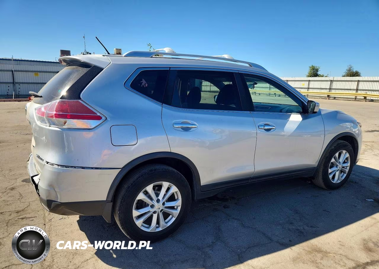 2016 Nissan Rogue Sv VIN:KNMAT2MV0GP668444 - 3
