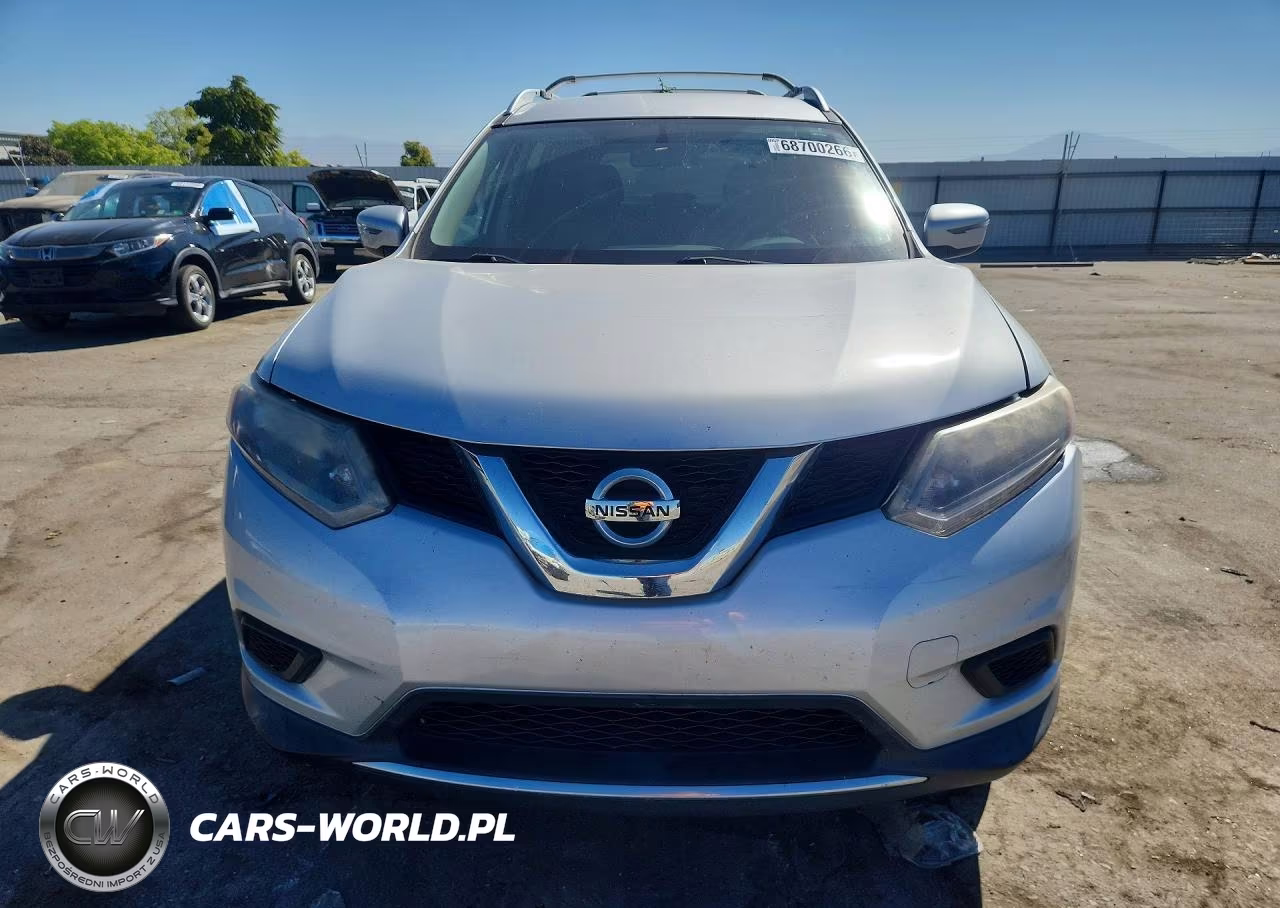 2016 Nissan Rogue Sv VIN:KNMAT2MV0GP668444 - 5