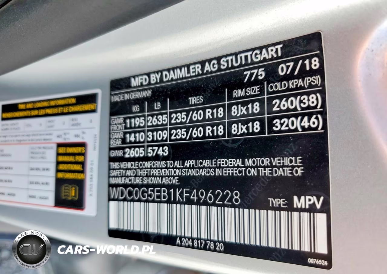 2019 Mercedes-Benz Glc 350E VIN:WDC0G5EB1KF496228 - 13