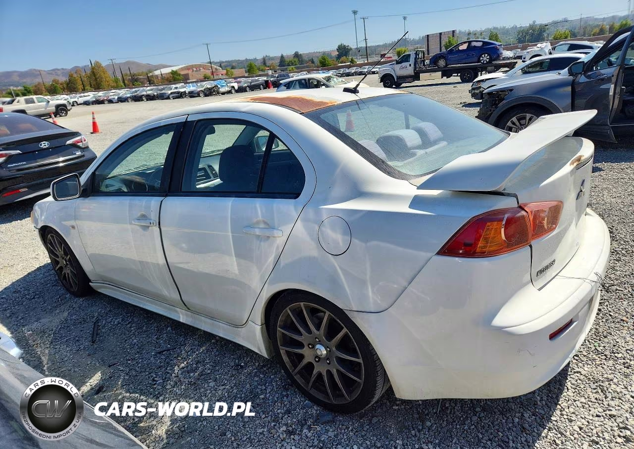 2009 Mitsubishi Lancer Gts VIN:JA3AU86W79U001458 - 2