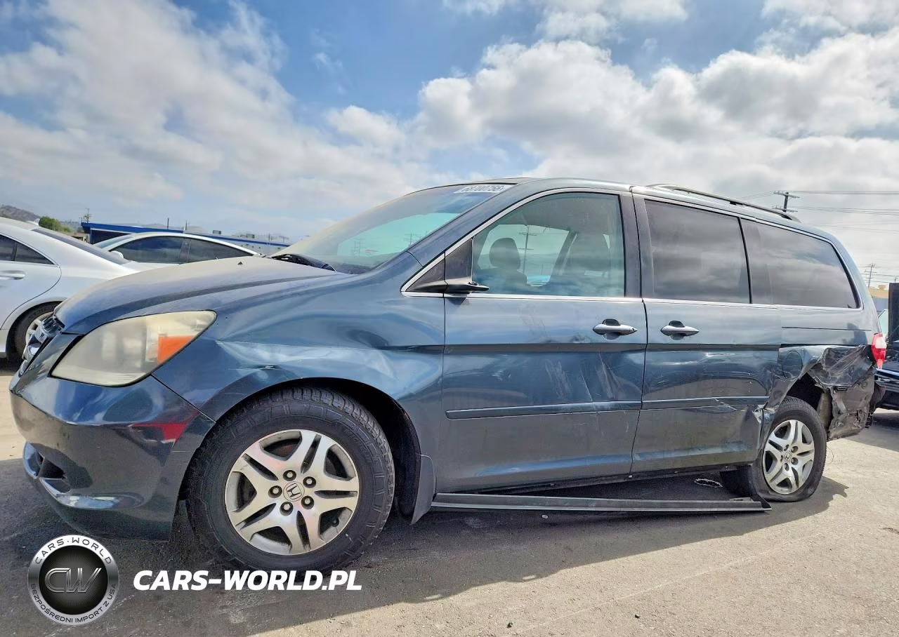 2006 Honda Odyssey Exl VIN:5FNRL38616B443437 - 1