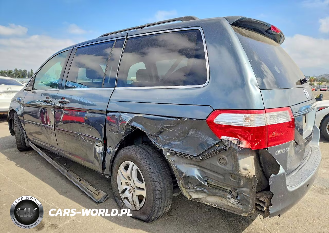2006 Honda Odyssey Exl VIN:5FNRL38616B443437 - 2