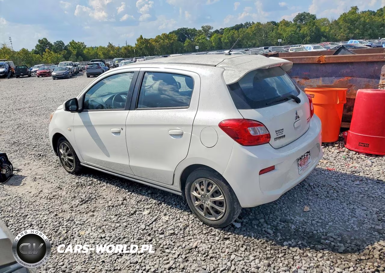 2017 Mitsubishi Mirage Es VIN:ML32A3HJ0HH007289 - 2
