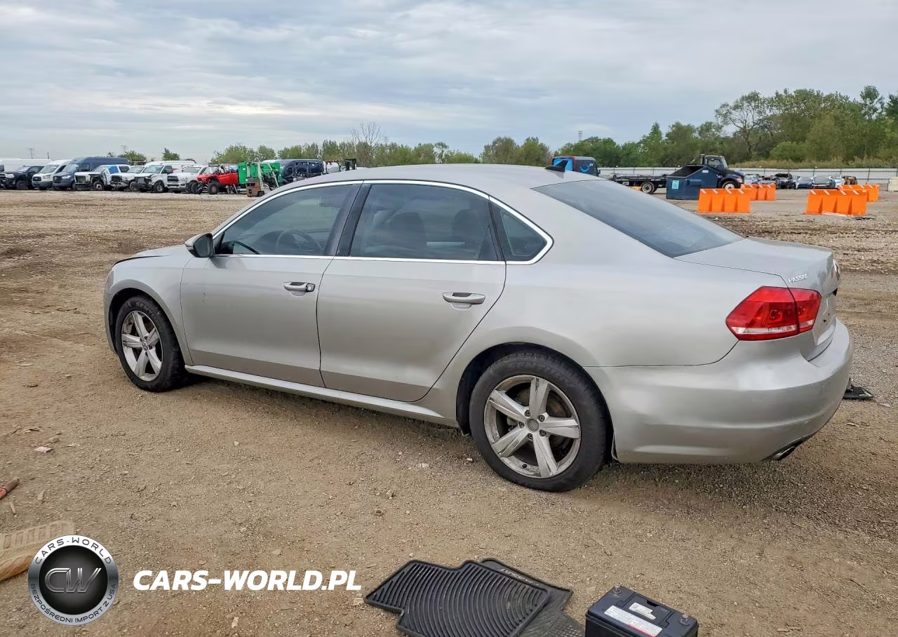 2012 Volkswagen Passat 2.5L Se VIN:1VWBH7A30CC098322 - 2