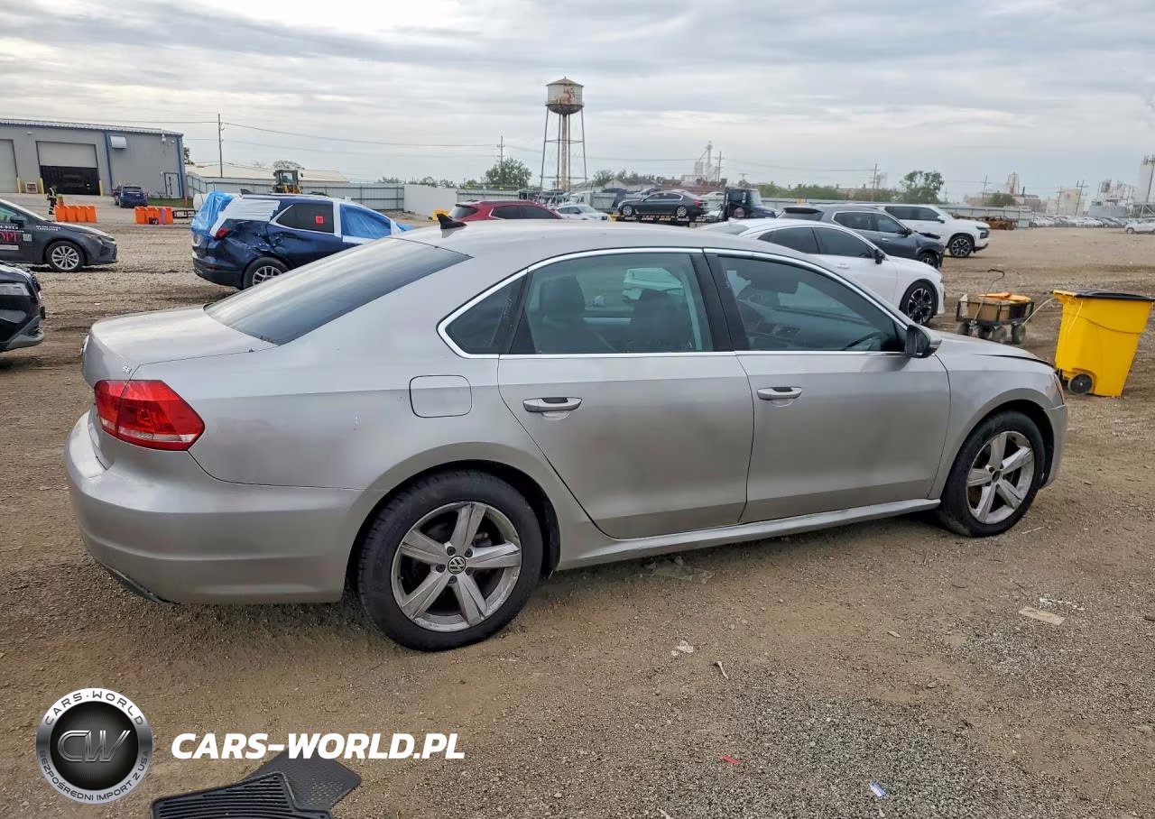 2012 Volkswagen Passat 2.5L Se VIN:1VWBH7A30CC098322 - 3