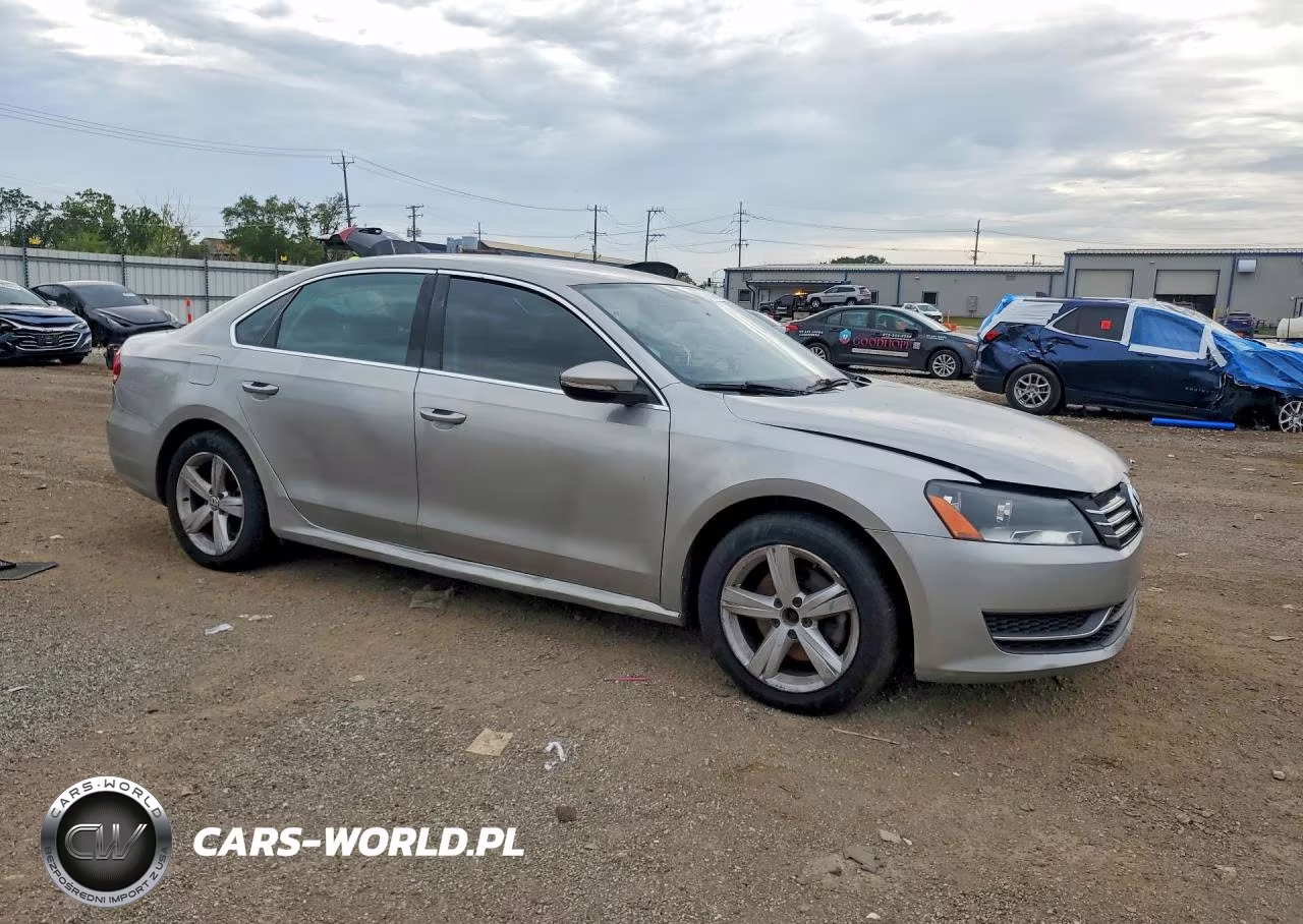 2012 Volkswagen Passat 2.5L Se VIN:1VWBH7A30CC098322 - 4