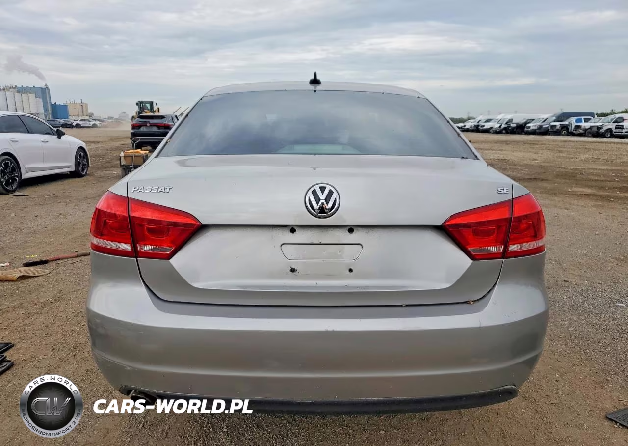 2012 Volkswagen Passat 2.5L Se VIN:1VWBH7A30CC098322 - 6