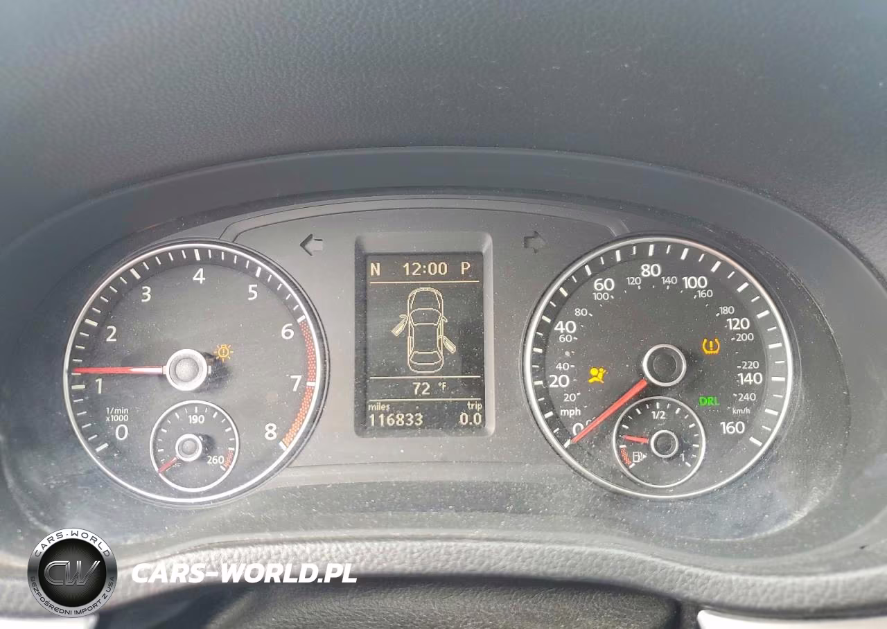 2012 Volkswagen Passat 2.5L Se VIN:1VWBH7A30CC098322 - 9