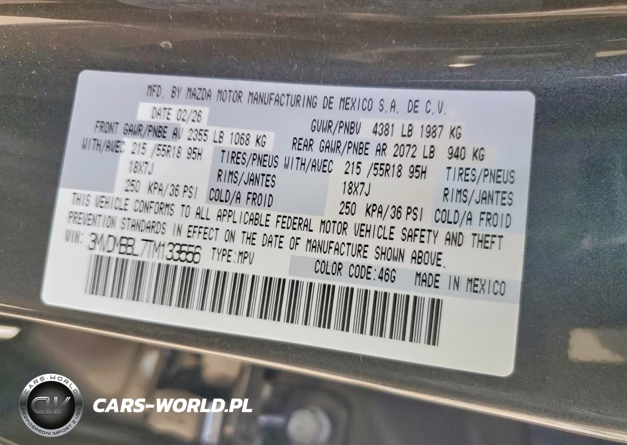 2026 Mazda Cx-30 Select Sport VIN:3MVDMBBL7TM133556 - 13