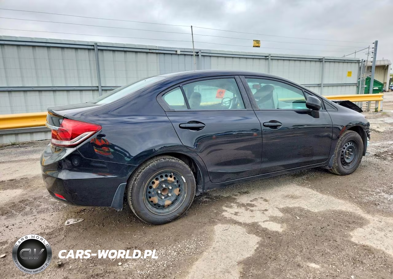 2013 Honda Civic Lx VIN:19XFB2F5XDE017405 - 3