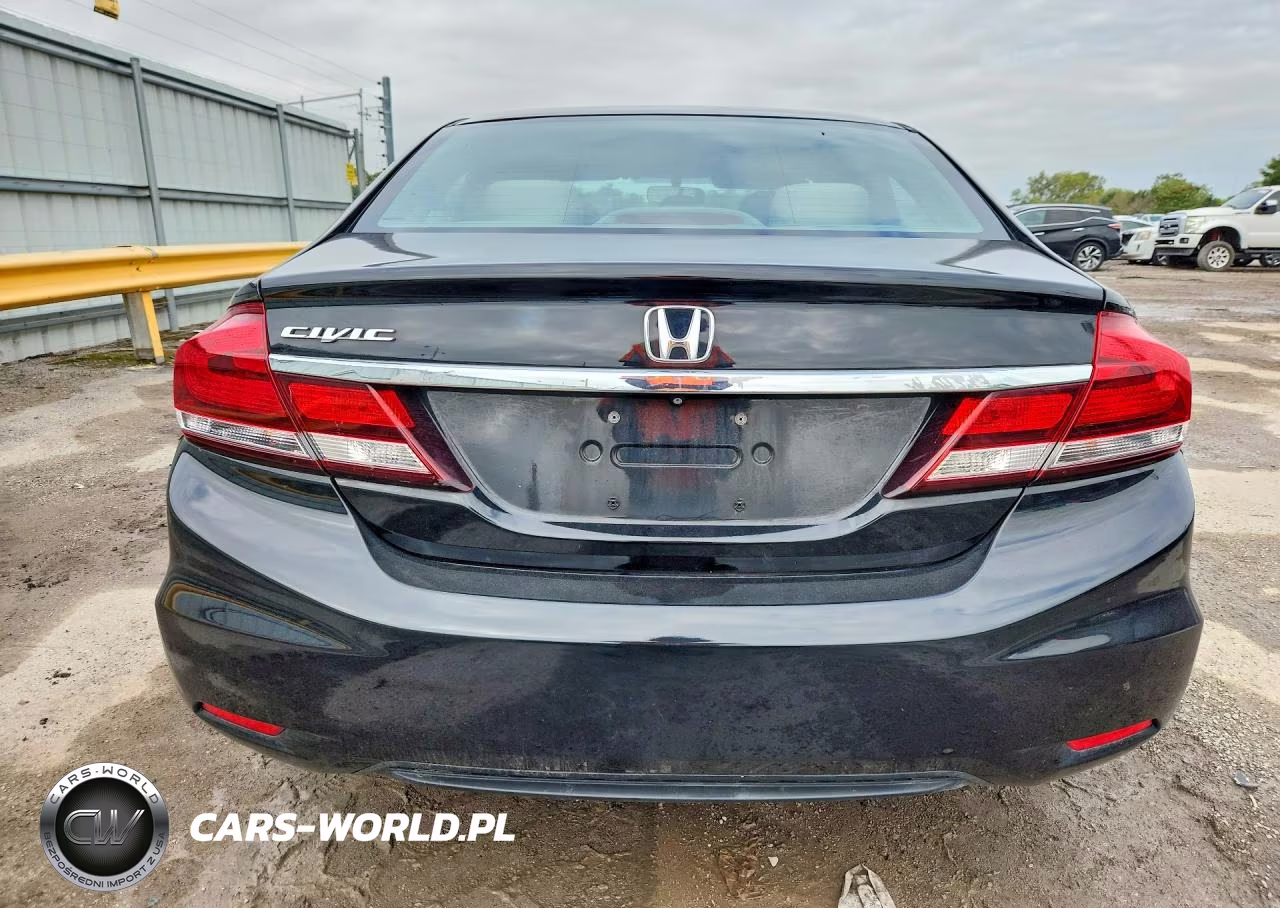 2013 Honda Civic Lx VIN:19XFB2F5XDE017405 - 6