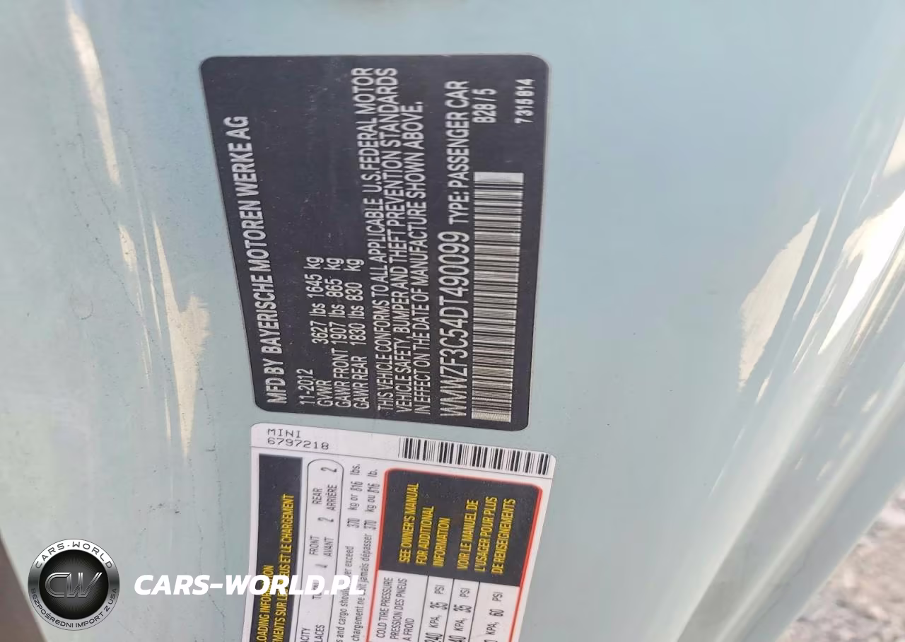 2013 Mini Cooper Clubman VIN:WMWZF3C54DT490099 - 12