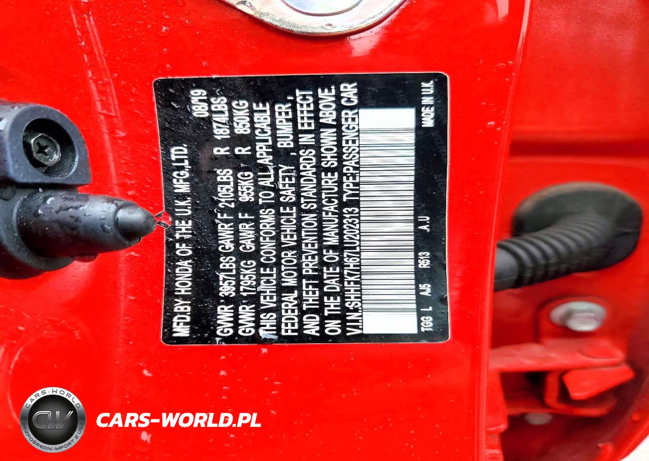 2020 Honda Civic Ex VIN:SHHFK7H67LU202313 - 12