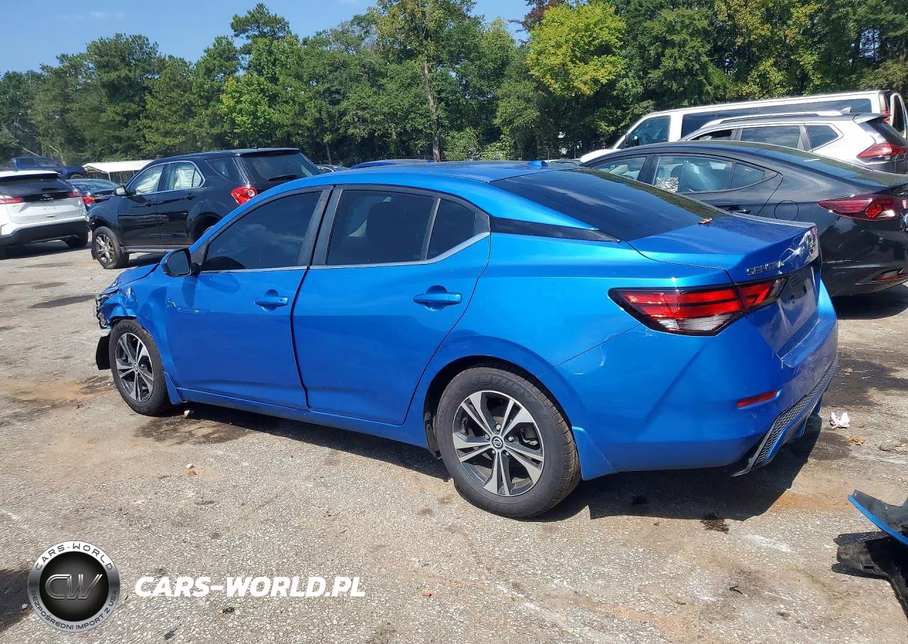 2020 Nissan Sentra Sv VIN:3N1AB8CV2LY265990 - 2