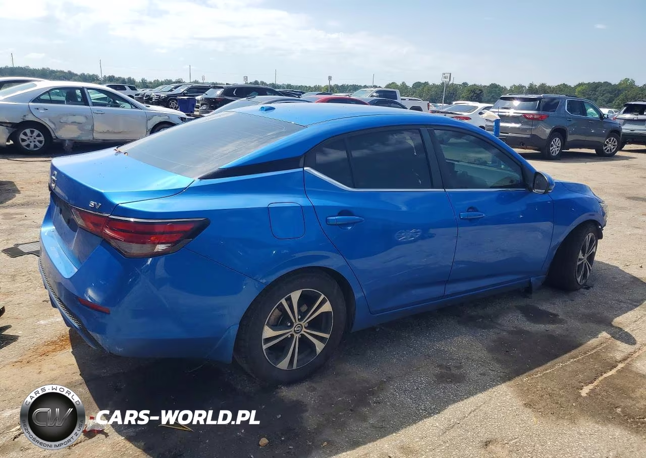2020 Nissan Sentra Sv VIN:3N1AB8CV2LY265990 - 3