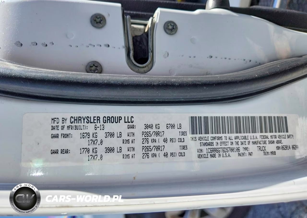 2013 Ram 1500 Slt VIN:1C6RR6GT6DS700106 - 12