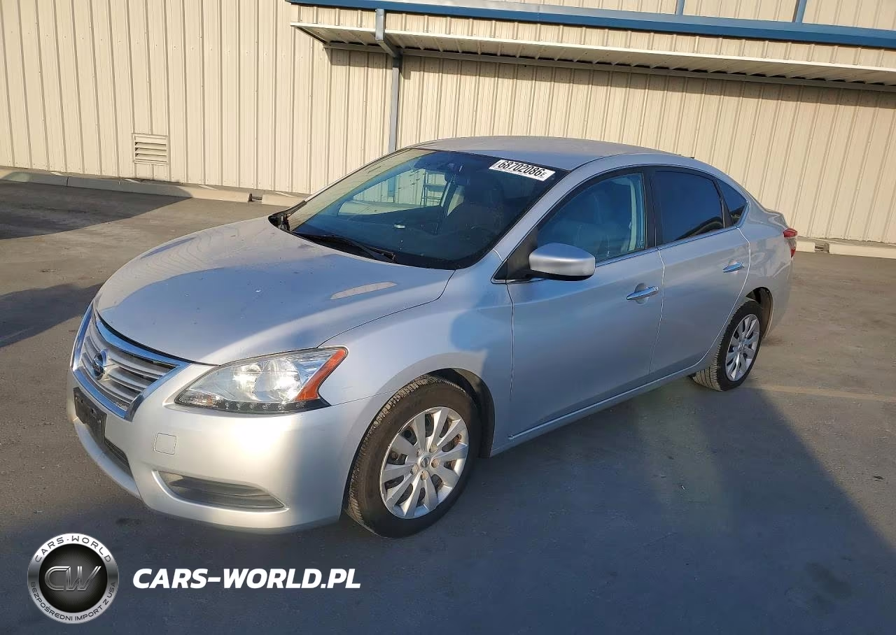 2014 Nissan Sentra Sv VIN:3N1AB7AP6EY219645 - 1