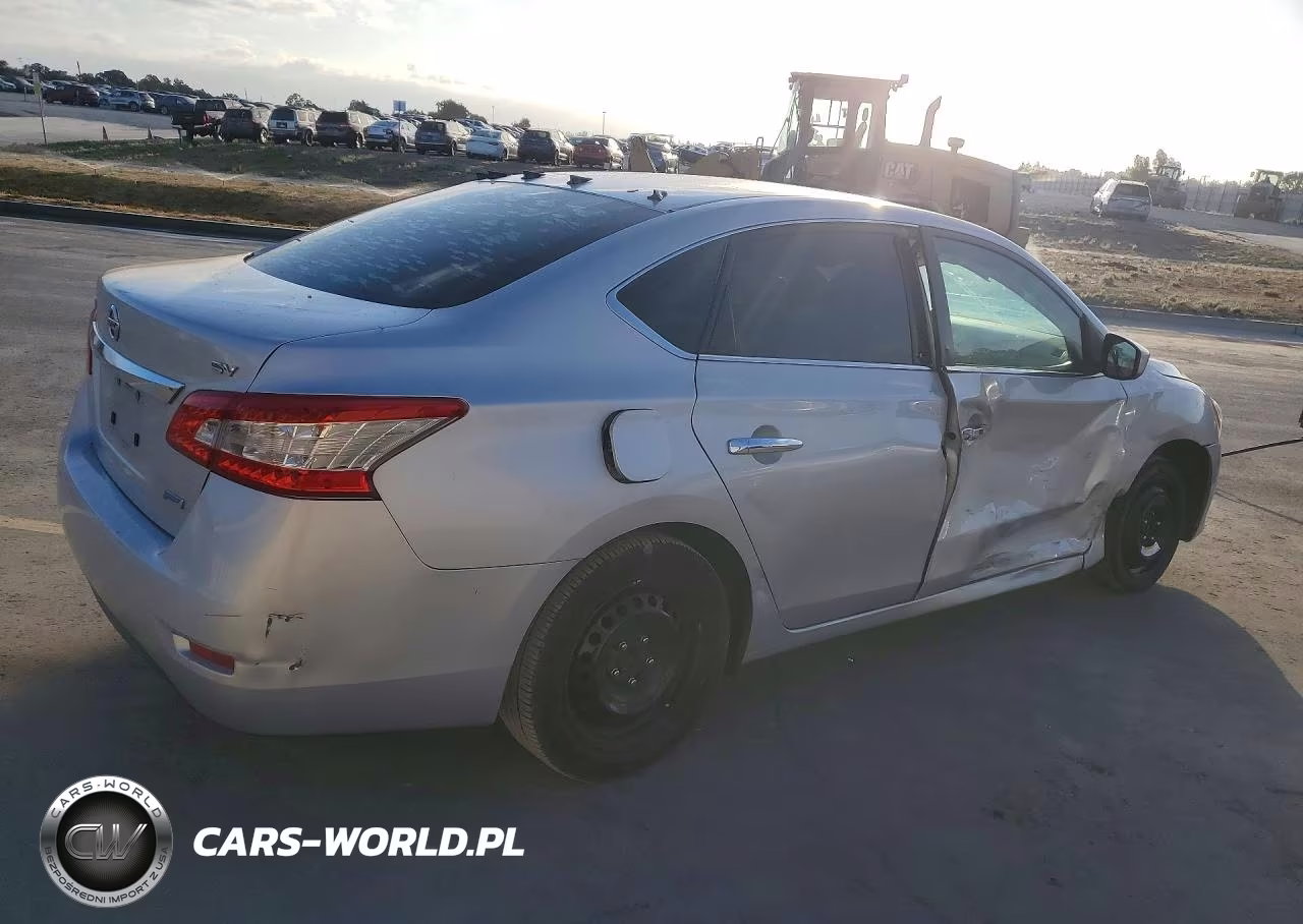 2014 Nissan Sentra Sv VIN:3N1AB7AP6EY219645 - 3