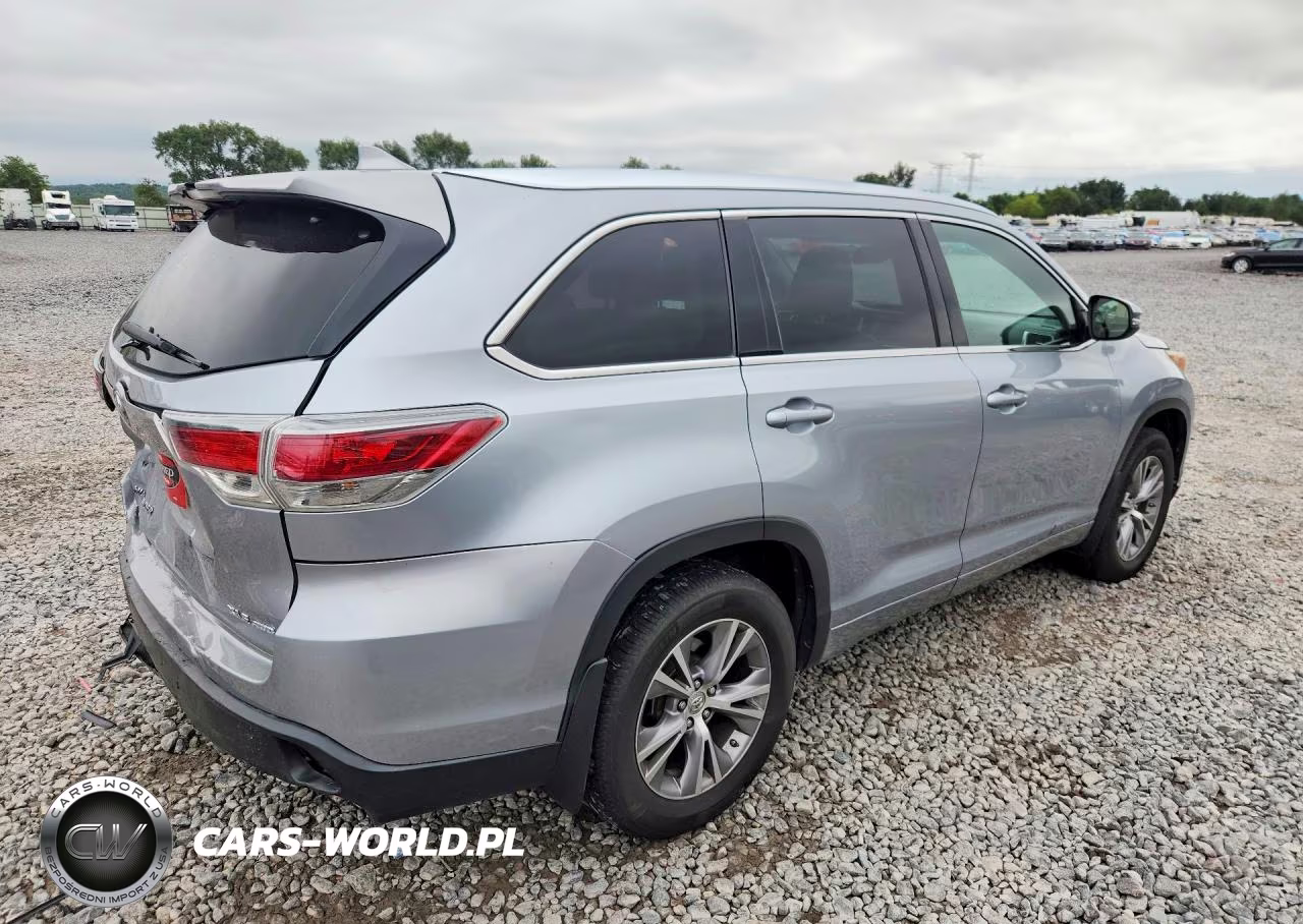 2015 Toyota Highlander Xle VIN:5TDJKRFH6FS075792 - 3