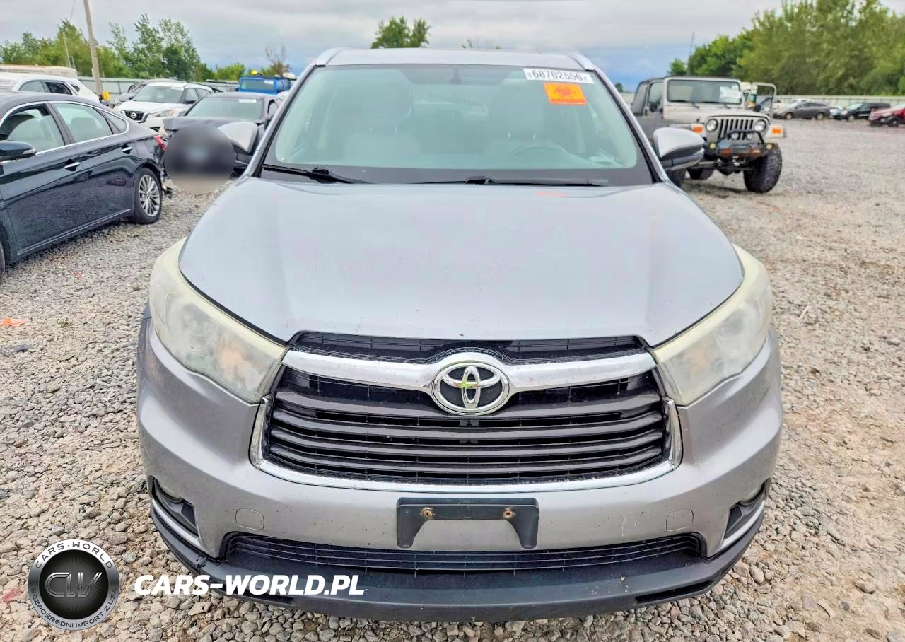 2015 Toyota Highlander Xle VIN:5TDJKRFH6FS075792 - 5