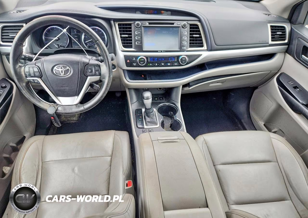 2015 Toyota Highlander Xle VIN:5TDJKRFH6FS075792 - 8