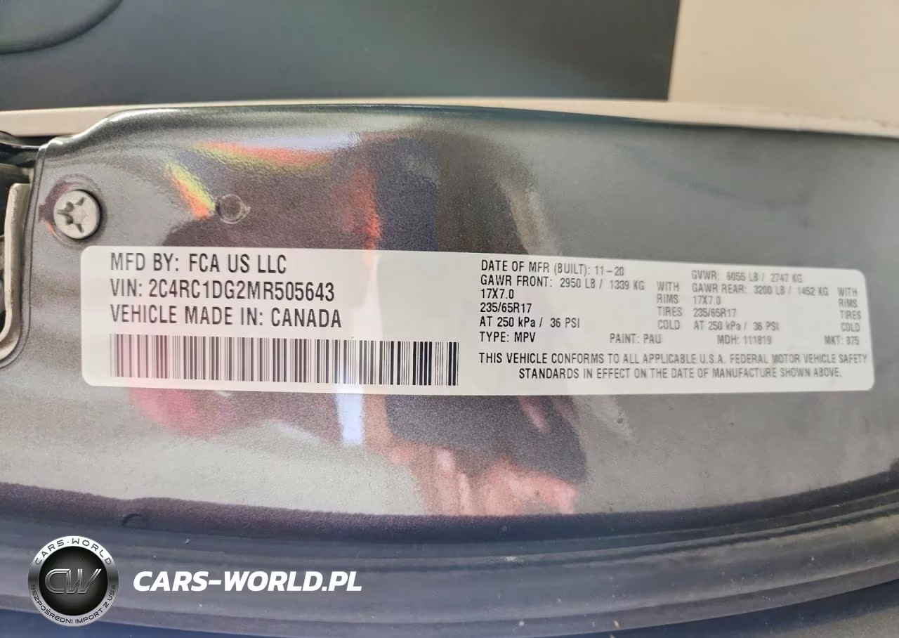2021 Chrysler Voyager Lxi VIN:2C4RC1DG2MR505643 - 13