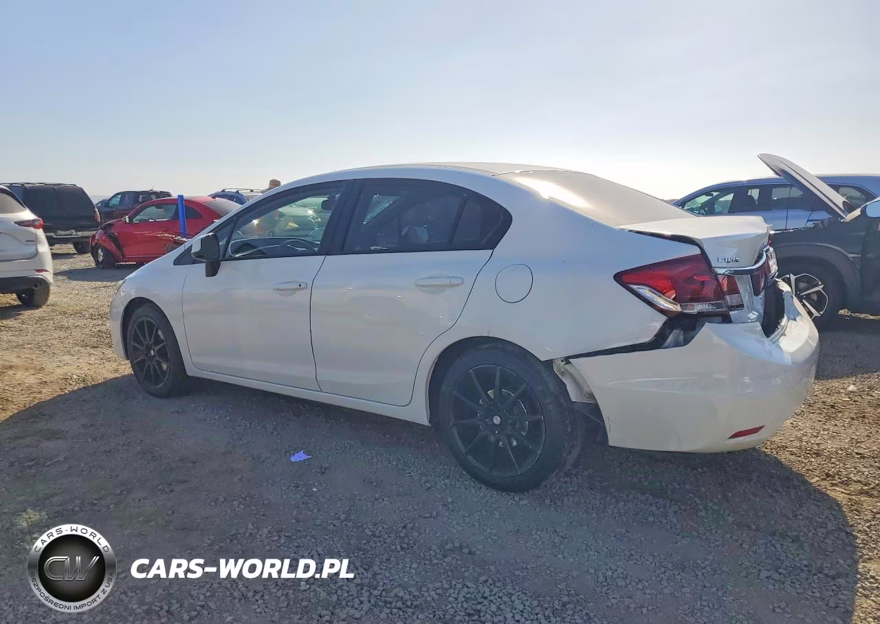 2013 Honda Civic Lx VIN:19XFB2F54DE248980 - 2
