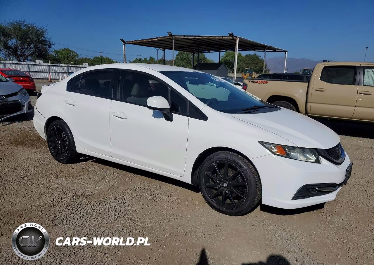 2013 Honda Civic Lx VIN:19XFB2F54DE248980 - 4