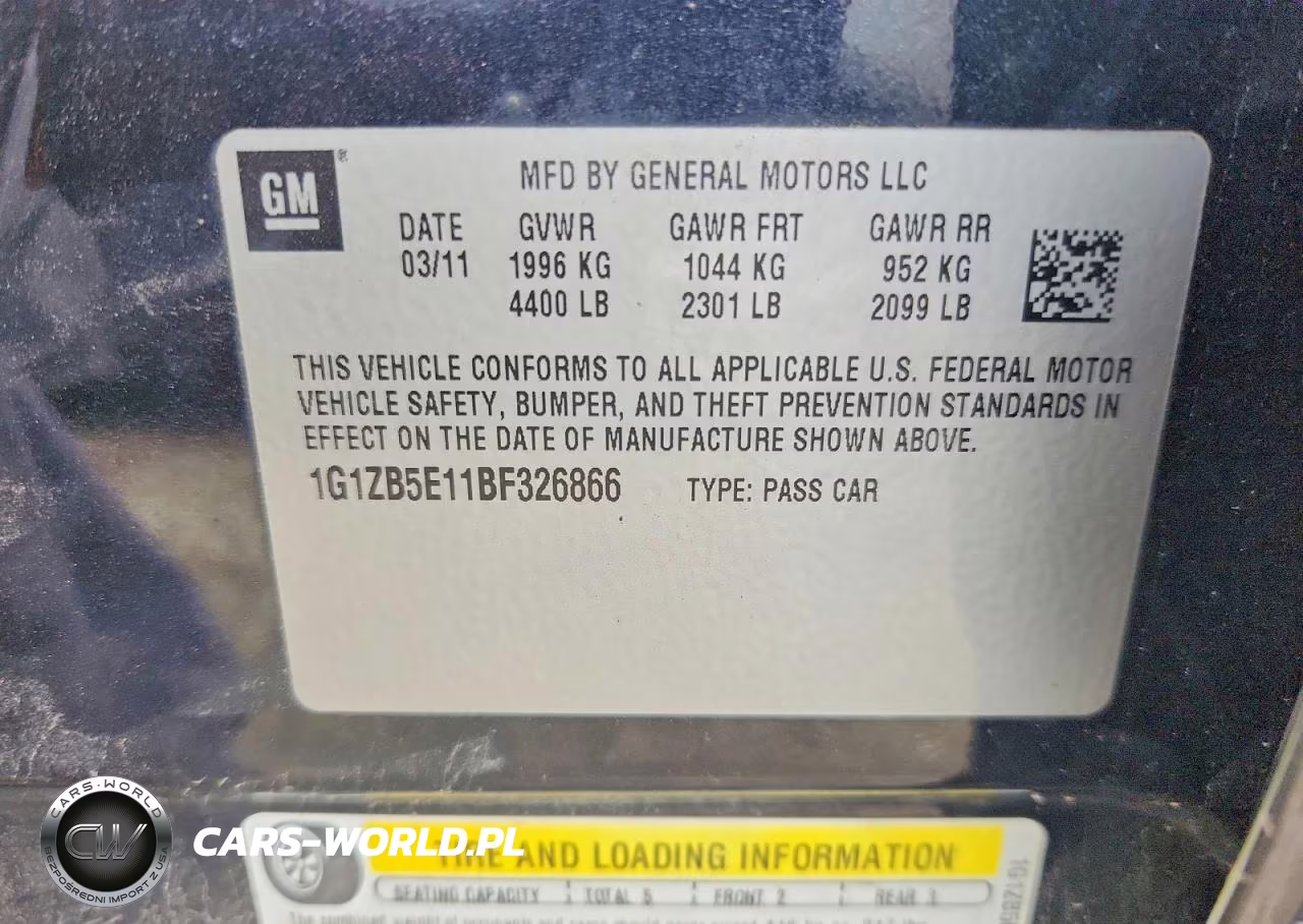 2011 Chevrolet Malibu Ls VIN:1G1ZB5E11BF326866 - 13