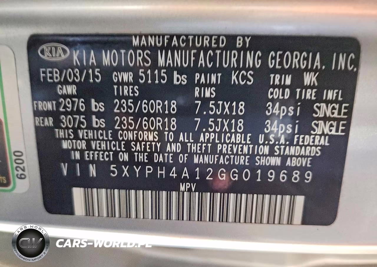 2016 Kia Sorento Ex VIN:5XYPH4A12GG019689 - 13