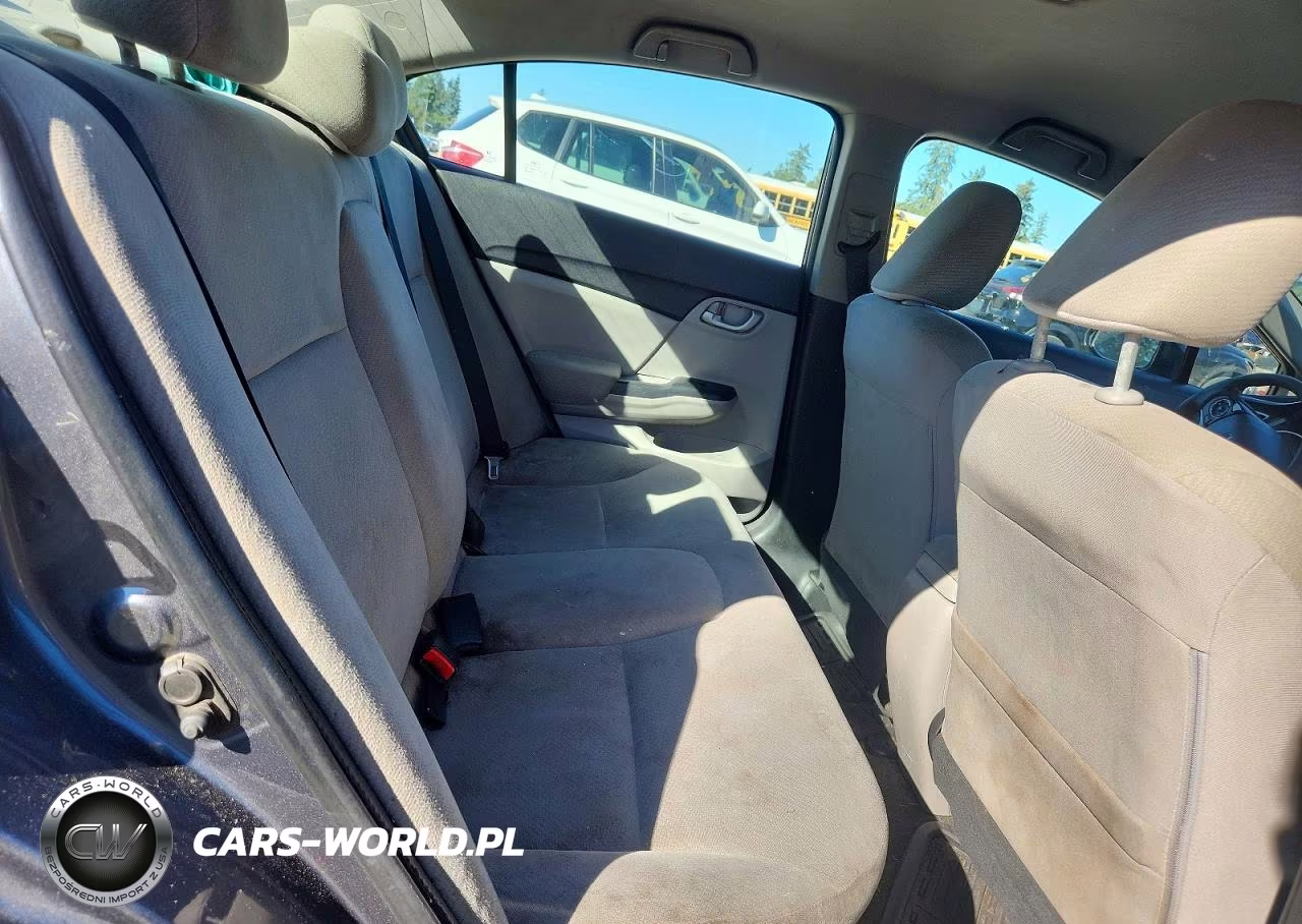 2013 Honda Civic Lx VIN:19XFB2F59DE234363 - 10