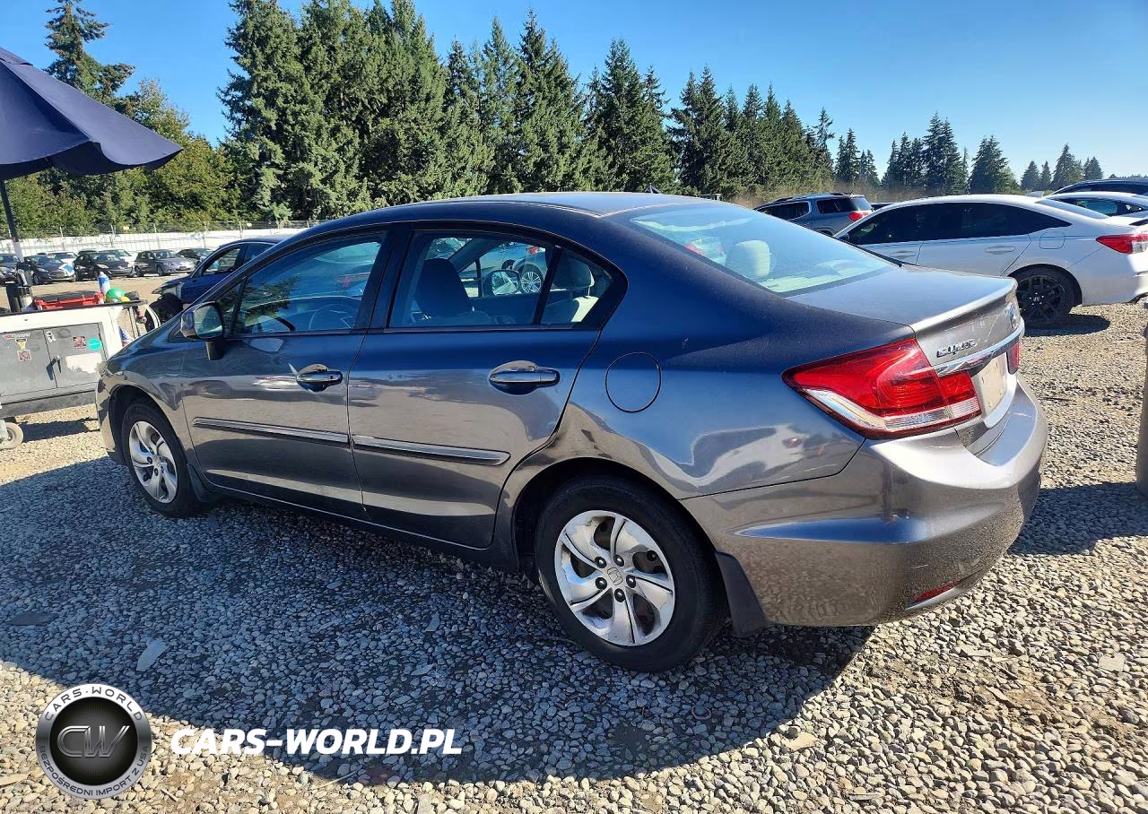 2013 Honda Civic Lx VIN:19XFB2F59DE234363 - 2