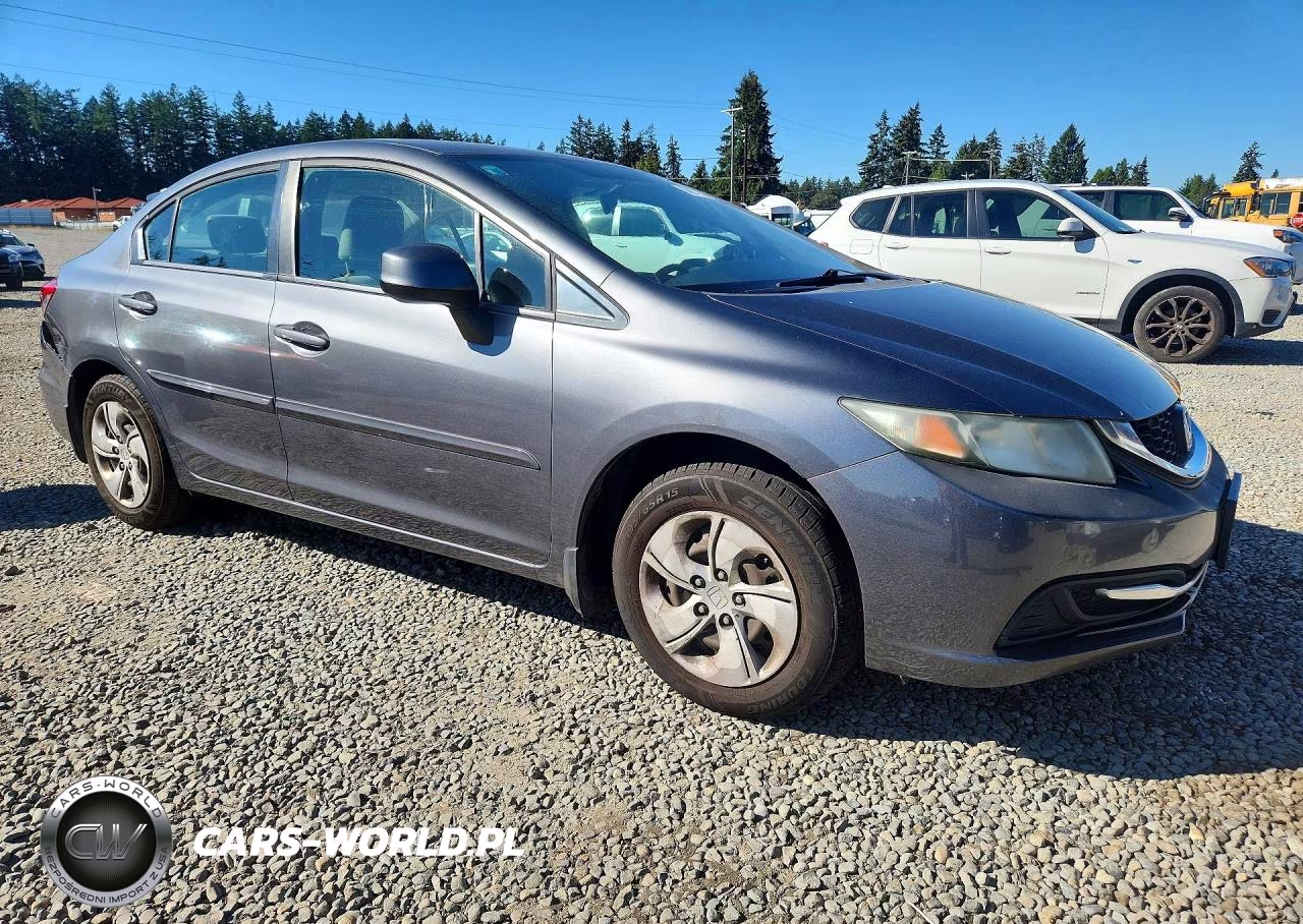 2013 Honda Civic Lx VIN:19XFB2F59DE234363 - 4
