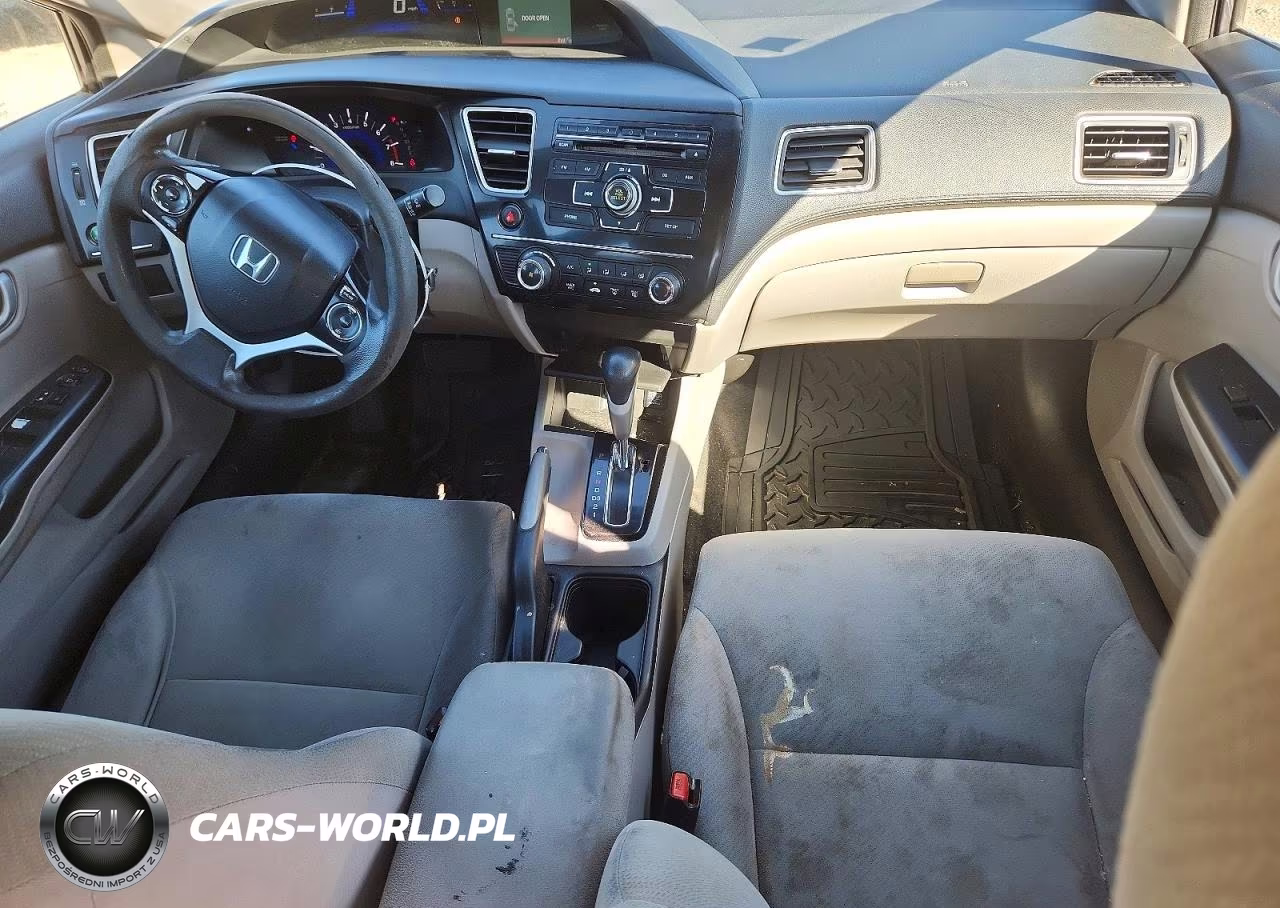 2013 Honda Civic Lx VIN:19XFB2F59DE234363 - 8