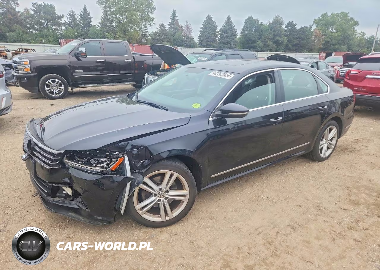 2017 Volkswagen Passat Se VIN:1VWBT7A31HC025322 - 1