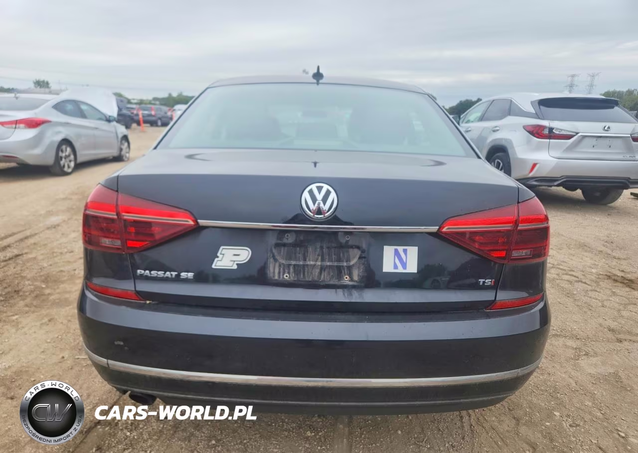 2017 Volkswagen Passat Se VIN:1VWBT7A31HC025322 - 6