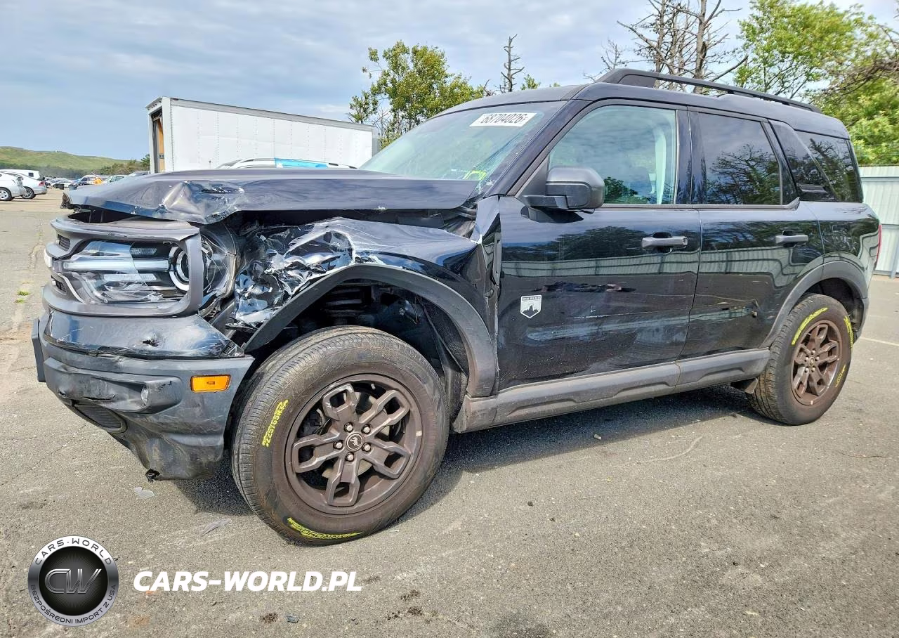 2022 Ford Bronco Sport Big Bend VIN:3FMCR9B69NRD42705 - 1
