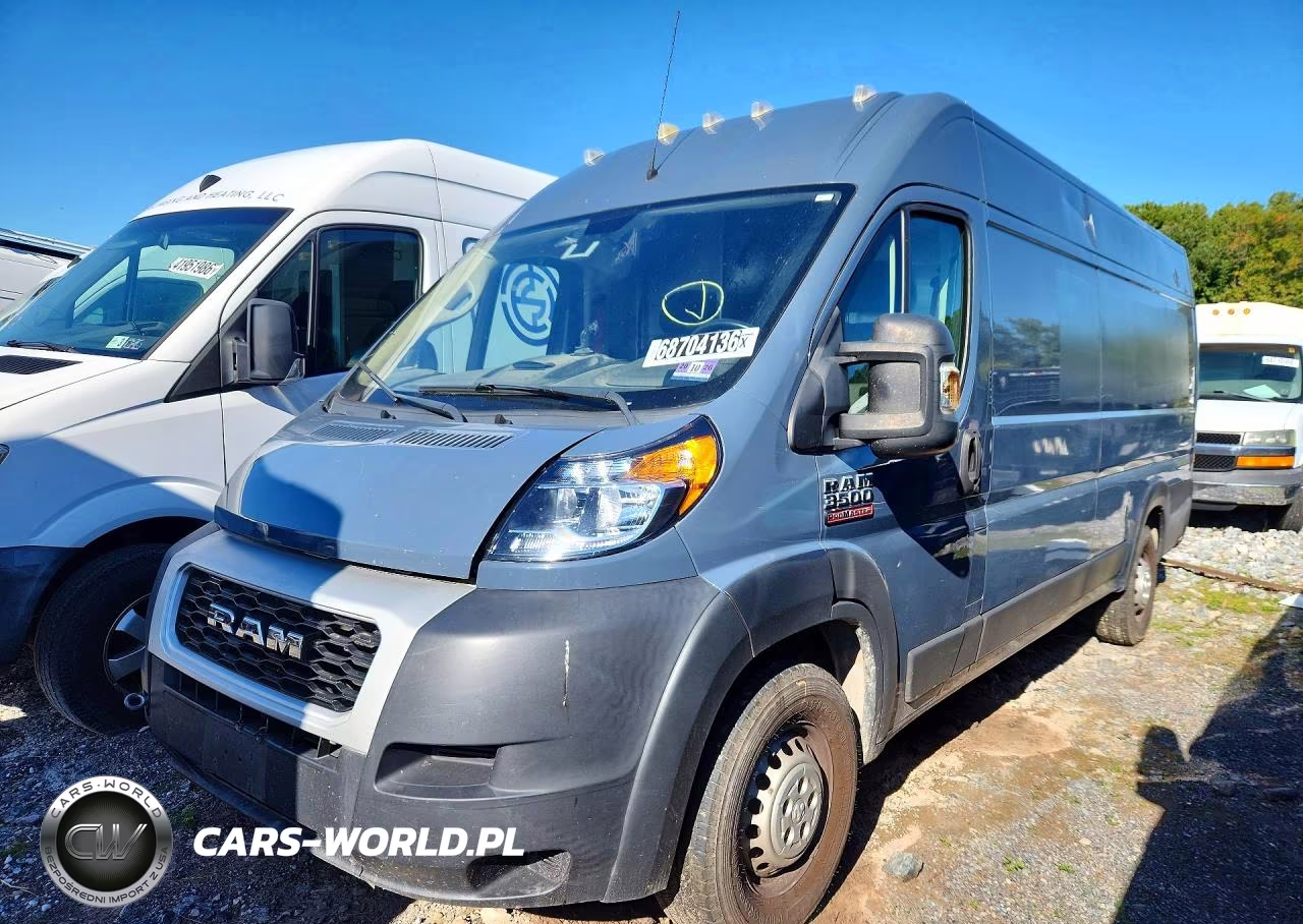 2020 Ram Promaster 3500 Vf Delivery Van VIN:3C6URVJGXLE129348 - 1