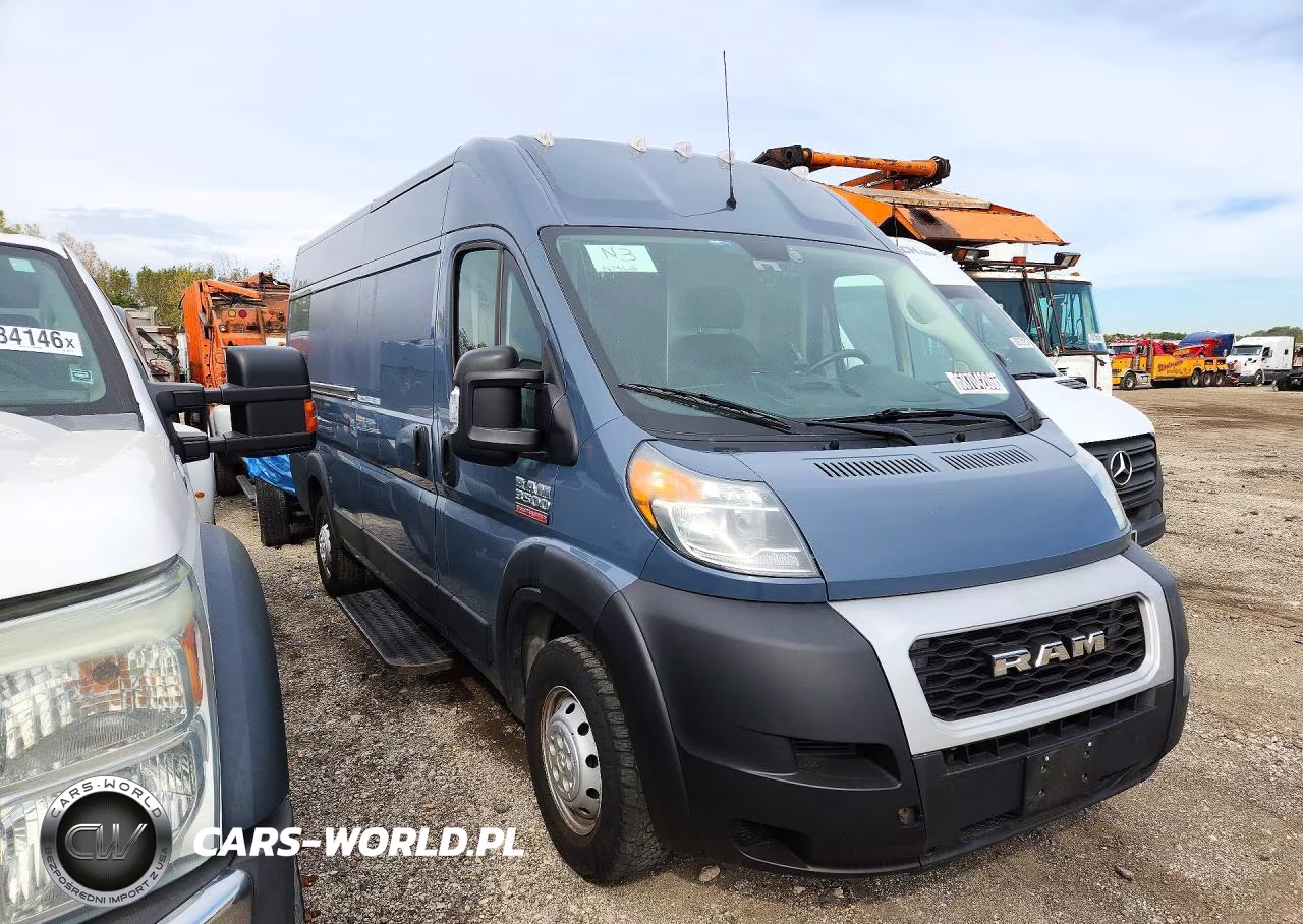 2021 Ram Promaster 3500 Delivery Van VIN:3C6FRVJGXME501037 - 4