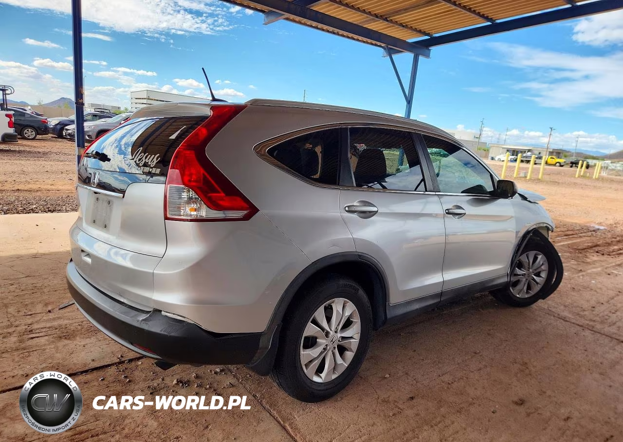 2013 Honda Cr-V Exl VIN:2HKRM3H73DH514707 - 3
