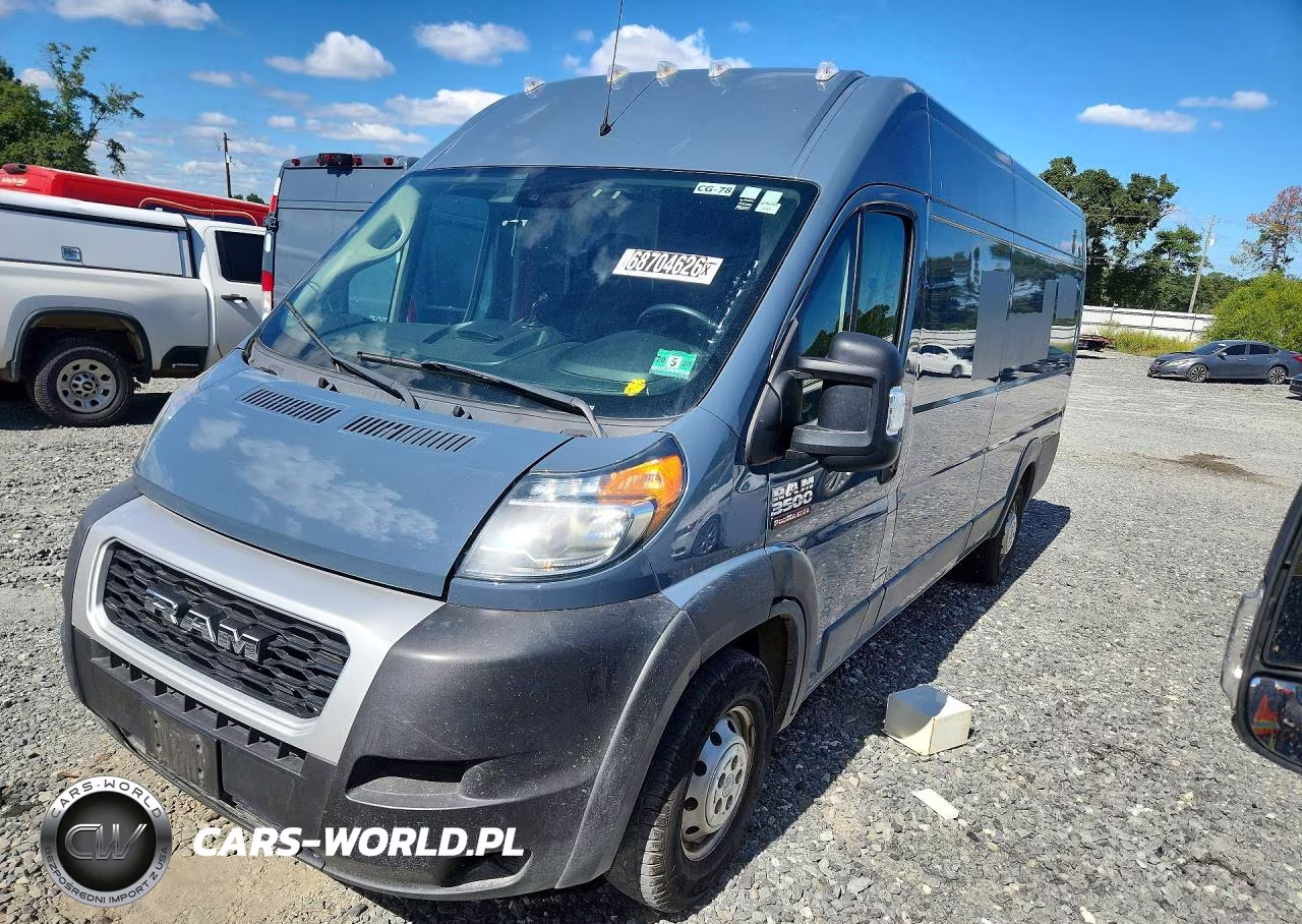 2021 Ram Promaster 3500 Delivery Van VIN:3C6MRVJG6ME535435 - 1