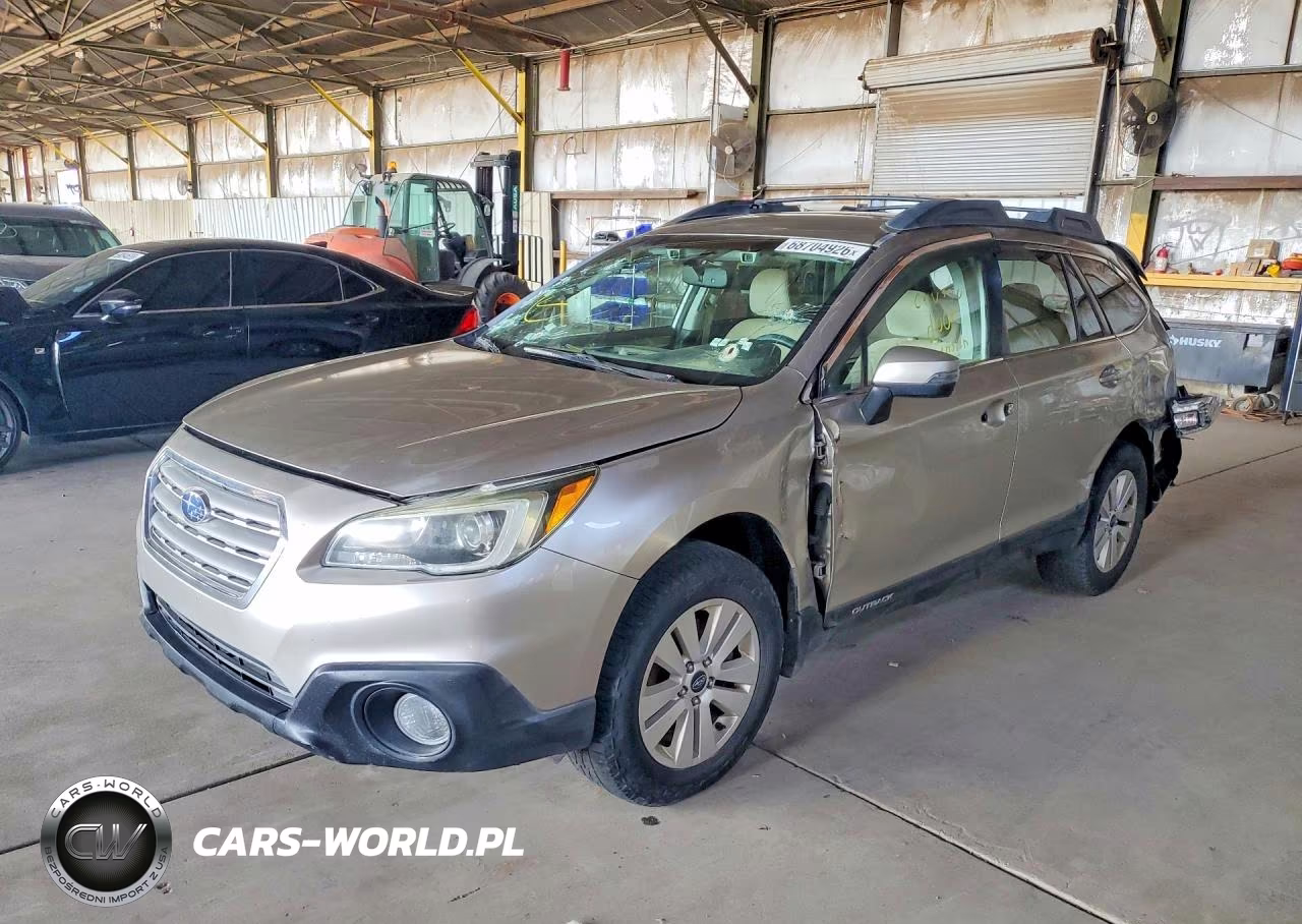 2016 Subaru Outback 2.5I Premium VIN:4S4BSBFC9G3238823 - 1