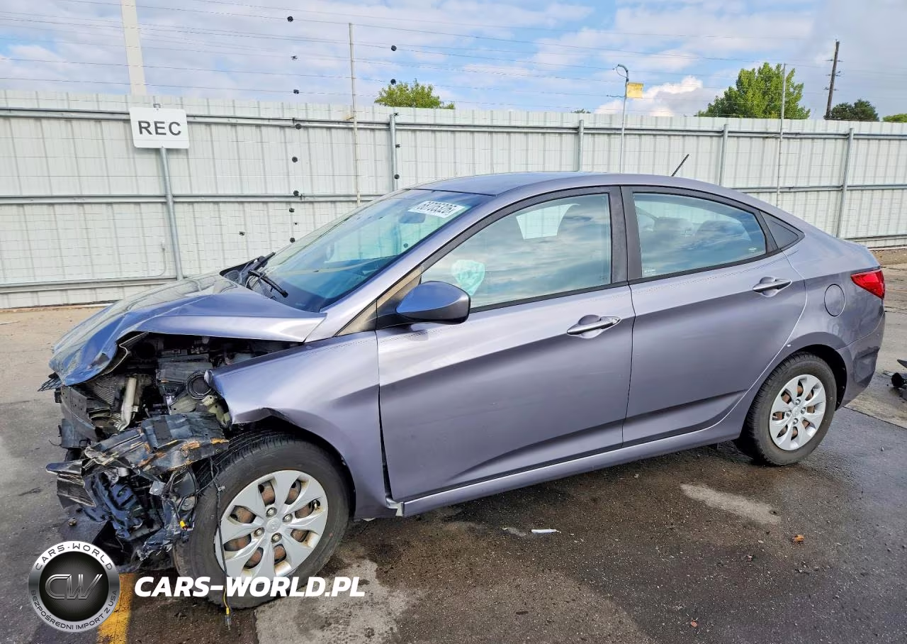 2015 Hyundai Accent Gls VIN:KMHCT4AE4FU935122 - 1