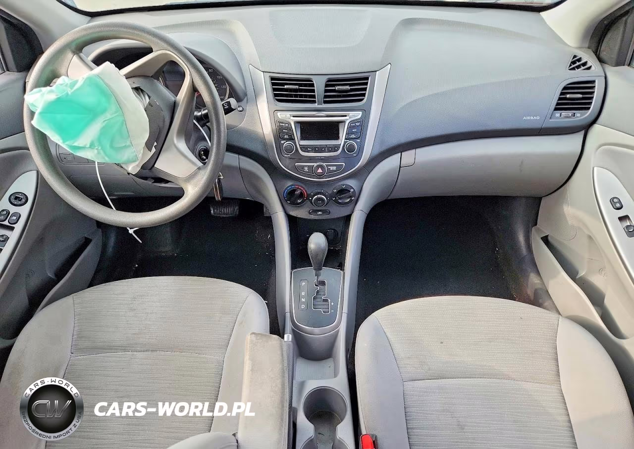 2015 Hyundai Accent Gls VIN:KMHCT4AE4FU935122 - 8