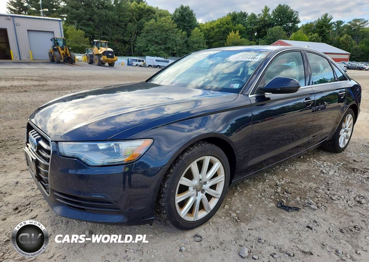2013 Audi A6 Premium Plus VIN:WAUGFAFC2DN151187 - 1