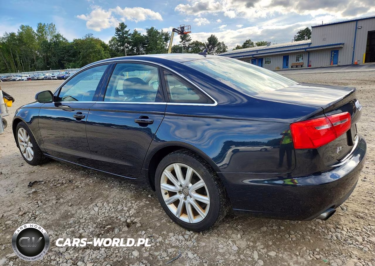 2013 Audi A6 Premium Plus VIN:WAUGFAFC2DN151187 - 2