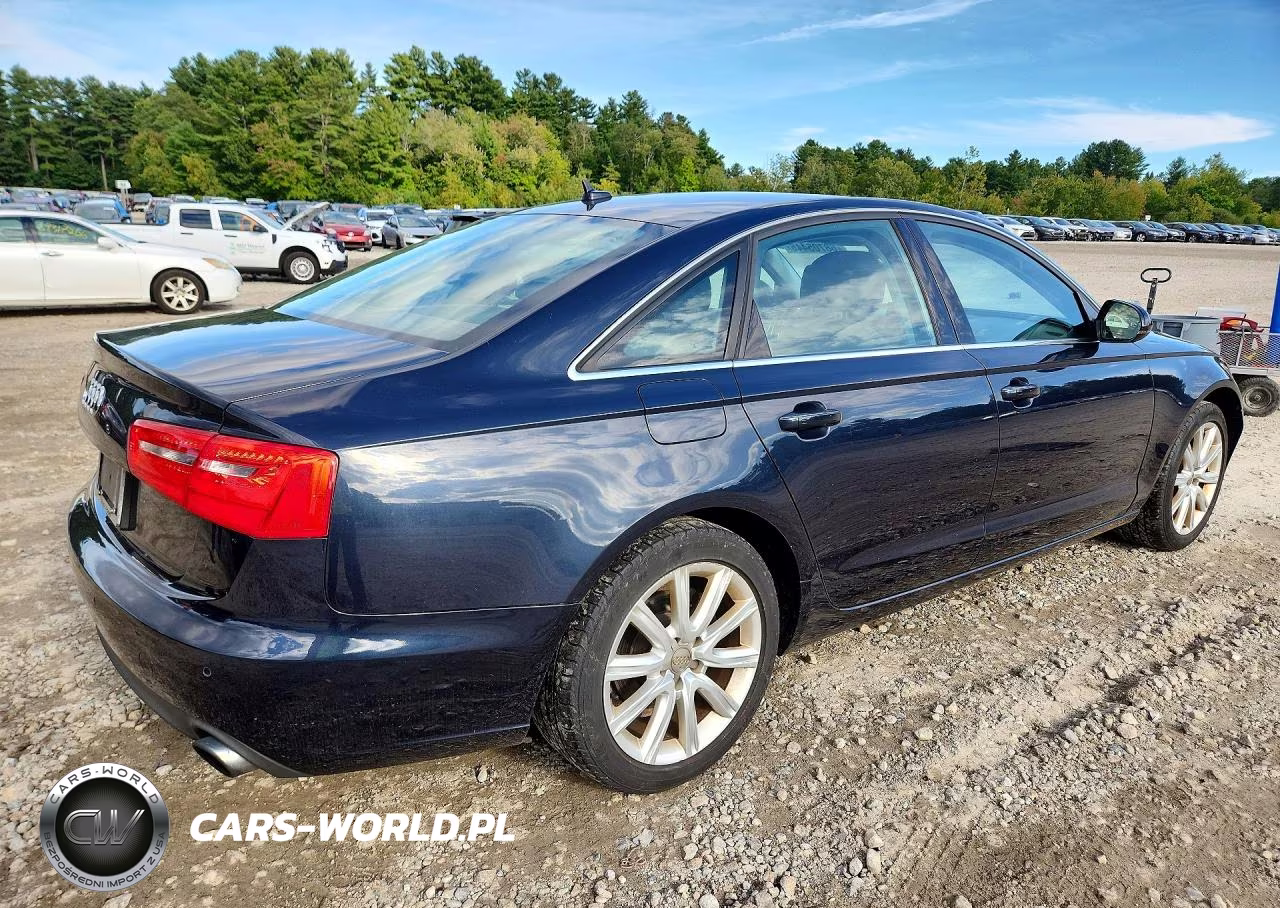 2013 Audi A6 Premium Plus VIN:WAUGFAFC2DN151187 - 3