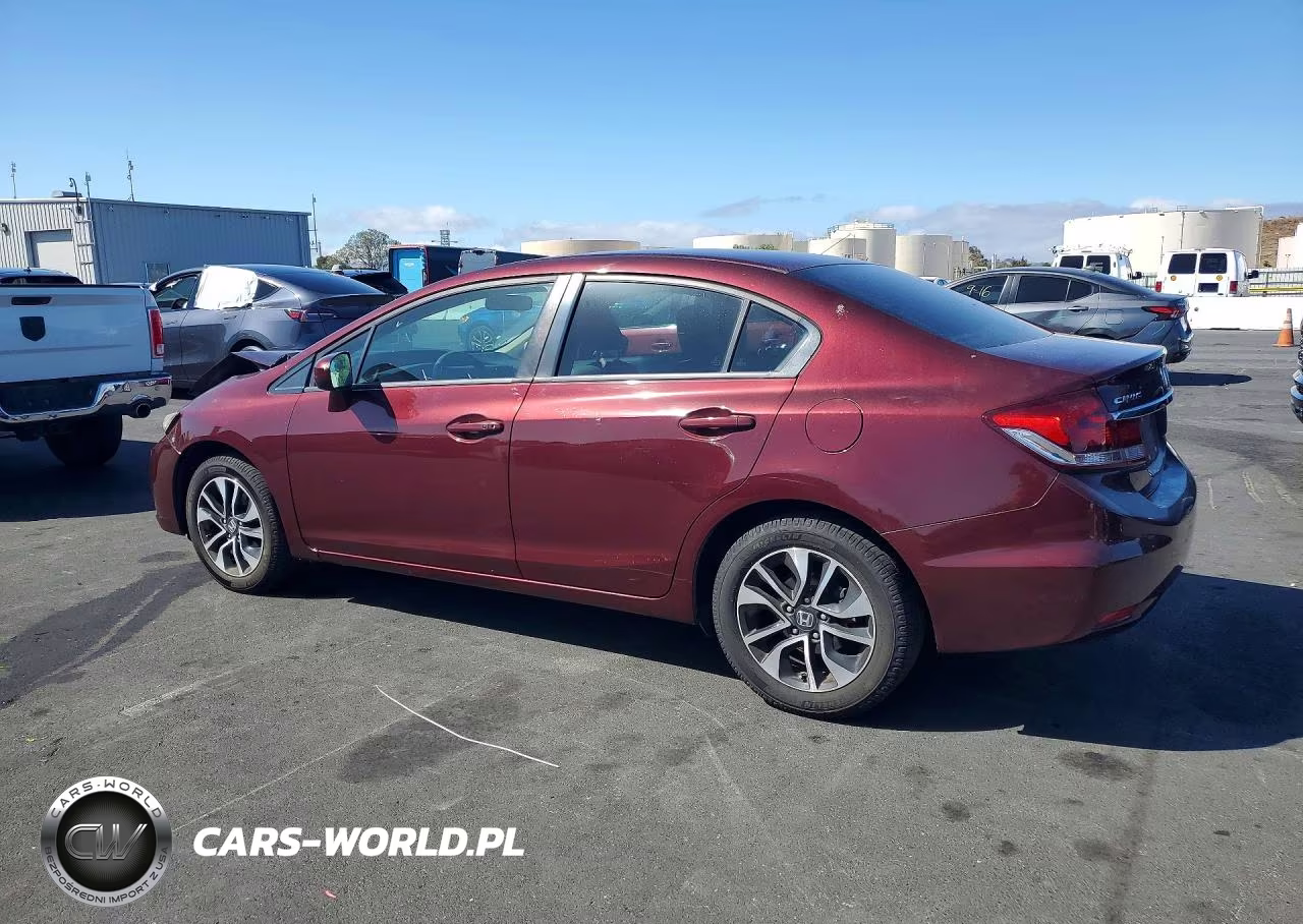 2014 Honda Civic Ex VIN:19XFB2F88EE241476 - 2