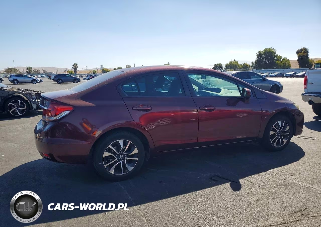 2014 Honda Civic Ex VIN:19XFB2F88EE241476 - 3